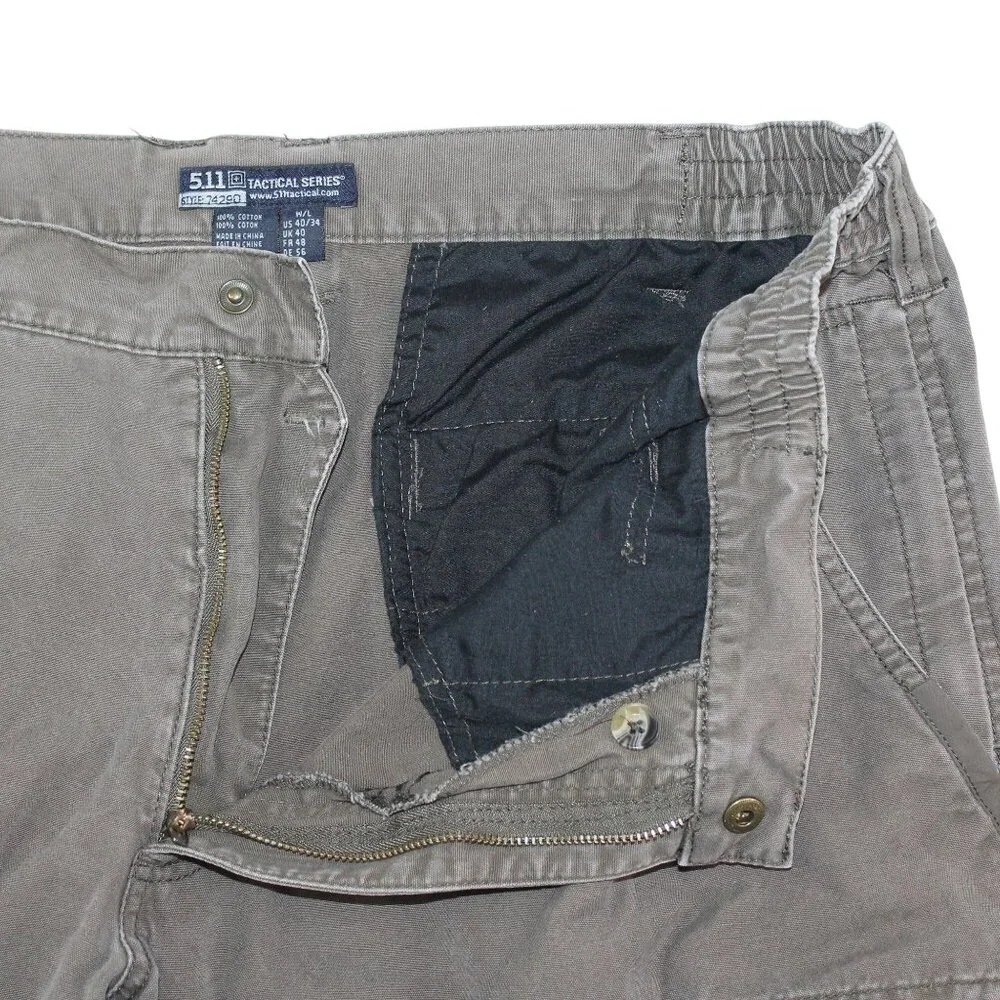 5.11 Tactical Series Covert Cargo Uniform Pants Sz 38 X 30 Conceal Carry Pockets - Picture 15 of 16